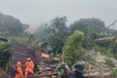 ۱۵ کشته و دهها مفقود در حادثه رانش زمین در اندونزی