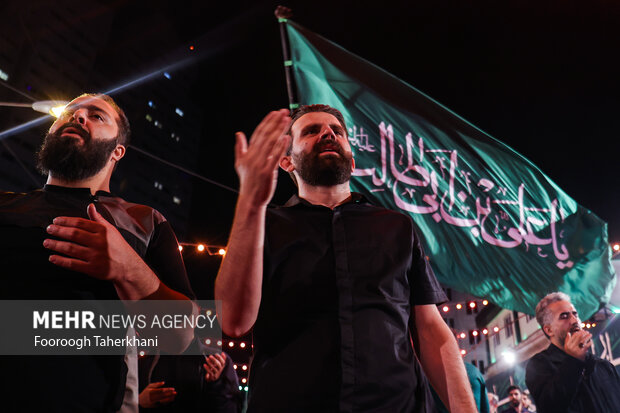 مراسم شب بیست و یکم ماه مبارک رمضان درباغ فیض