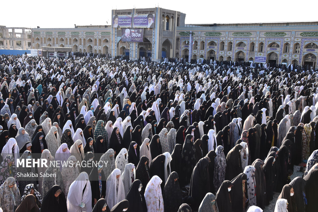 نماز عید فطر در کرمان