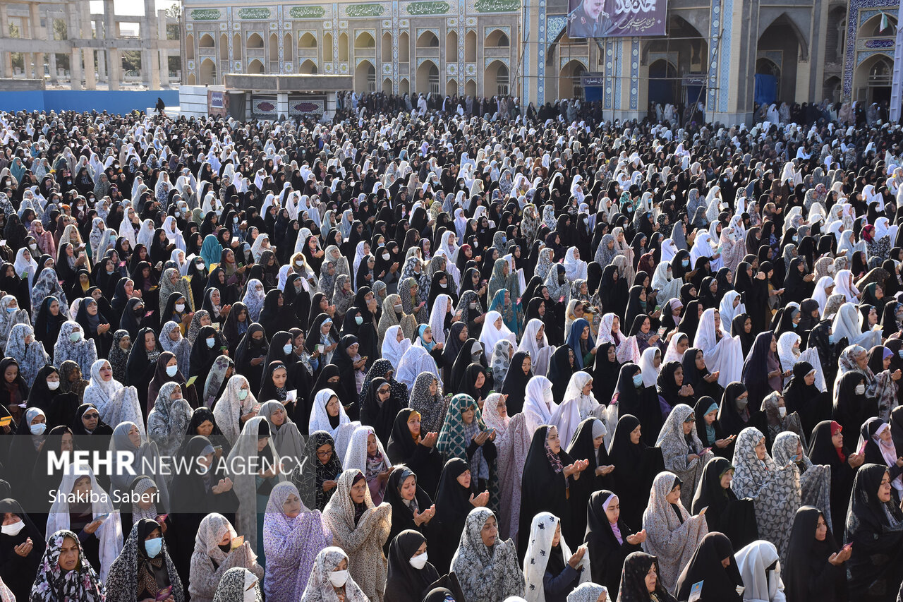 نماز عید فطر در کرمان
