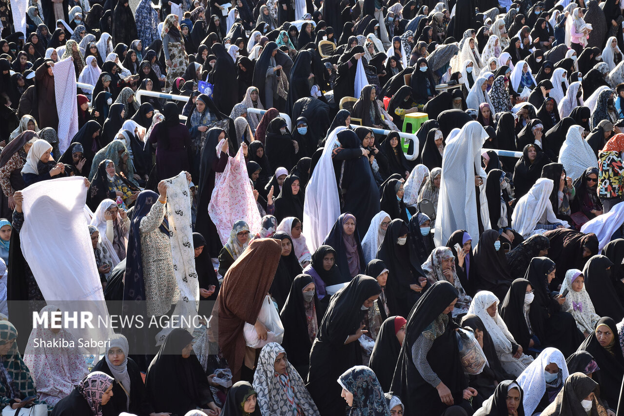 نماز عید فطر در کرمان