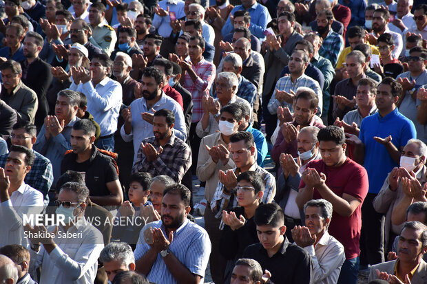 نماز عید فطر در کرمان