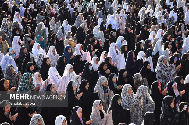 نماز عید فطر در کرمان