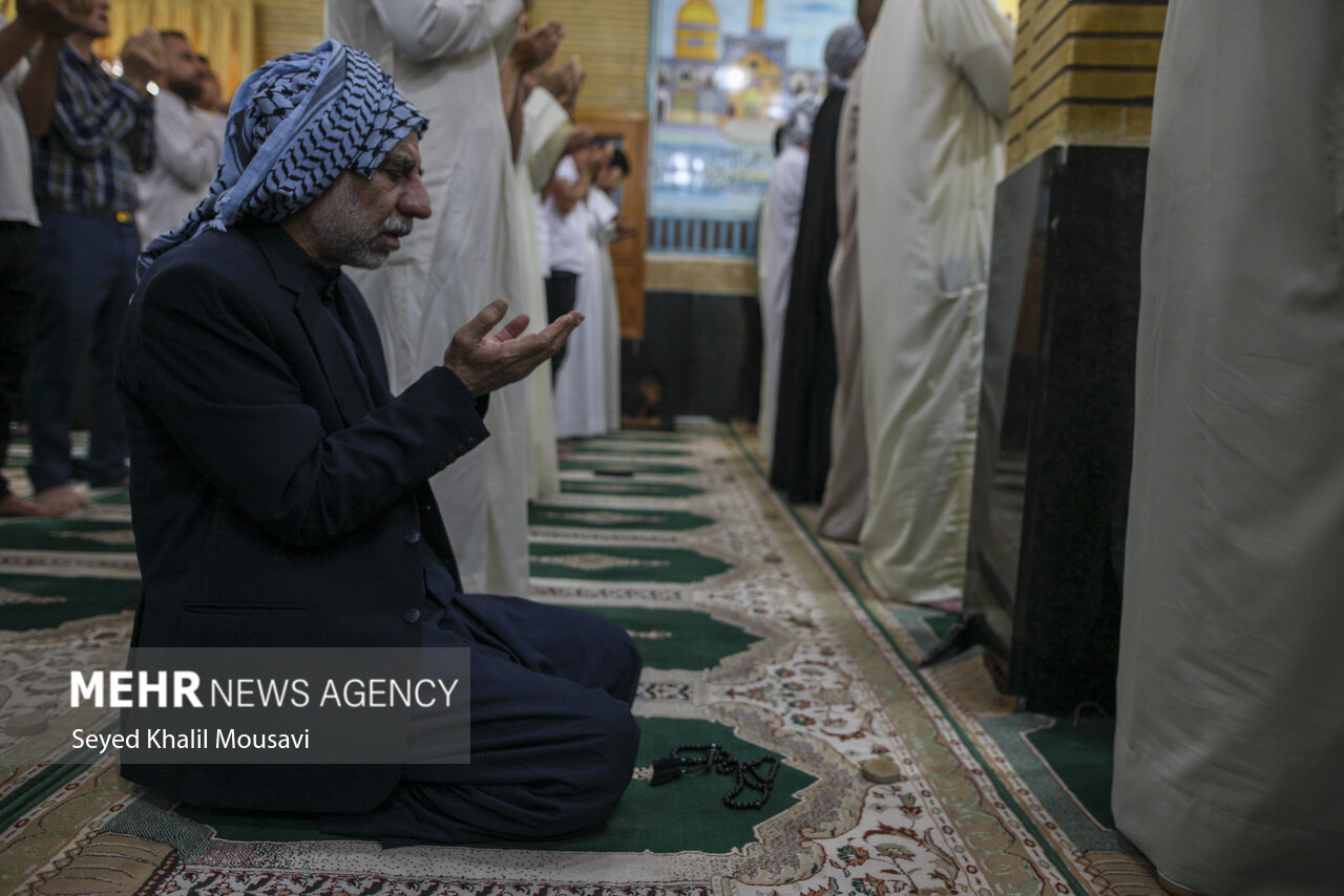 نماز عید فطر در  اهواز