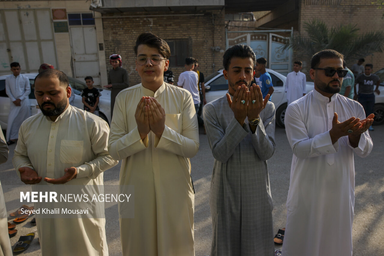 نماز عید فطر در  اهواز