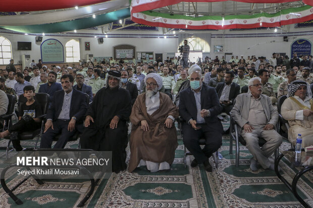 تشییع پیکر مطهر شهید ربیعی، مدافع نظم و امنیت در اهواز