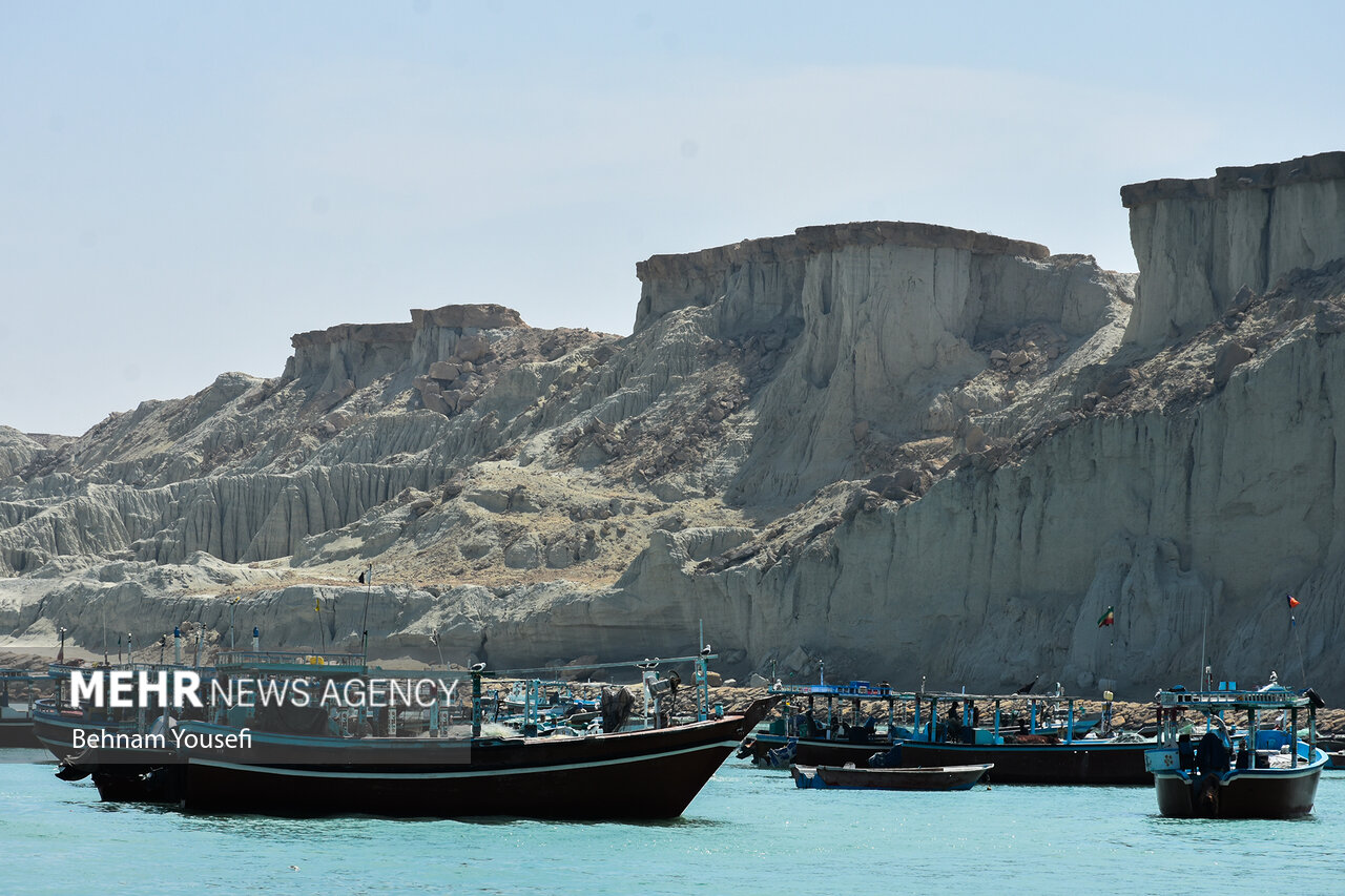 اسکله بریس | زیباترین اسکله صخره ای ایران