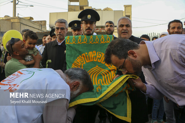 کاروان خورشید در اهواز