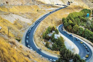 جاده چالوس امروز و فردا بسته است