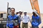 تصاویر / آغاز عملیات اجرایی خط انتقال گاز زابل به نهبندان