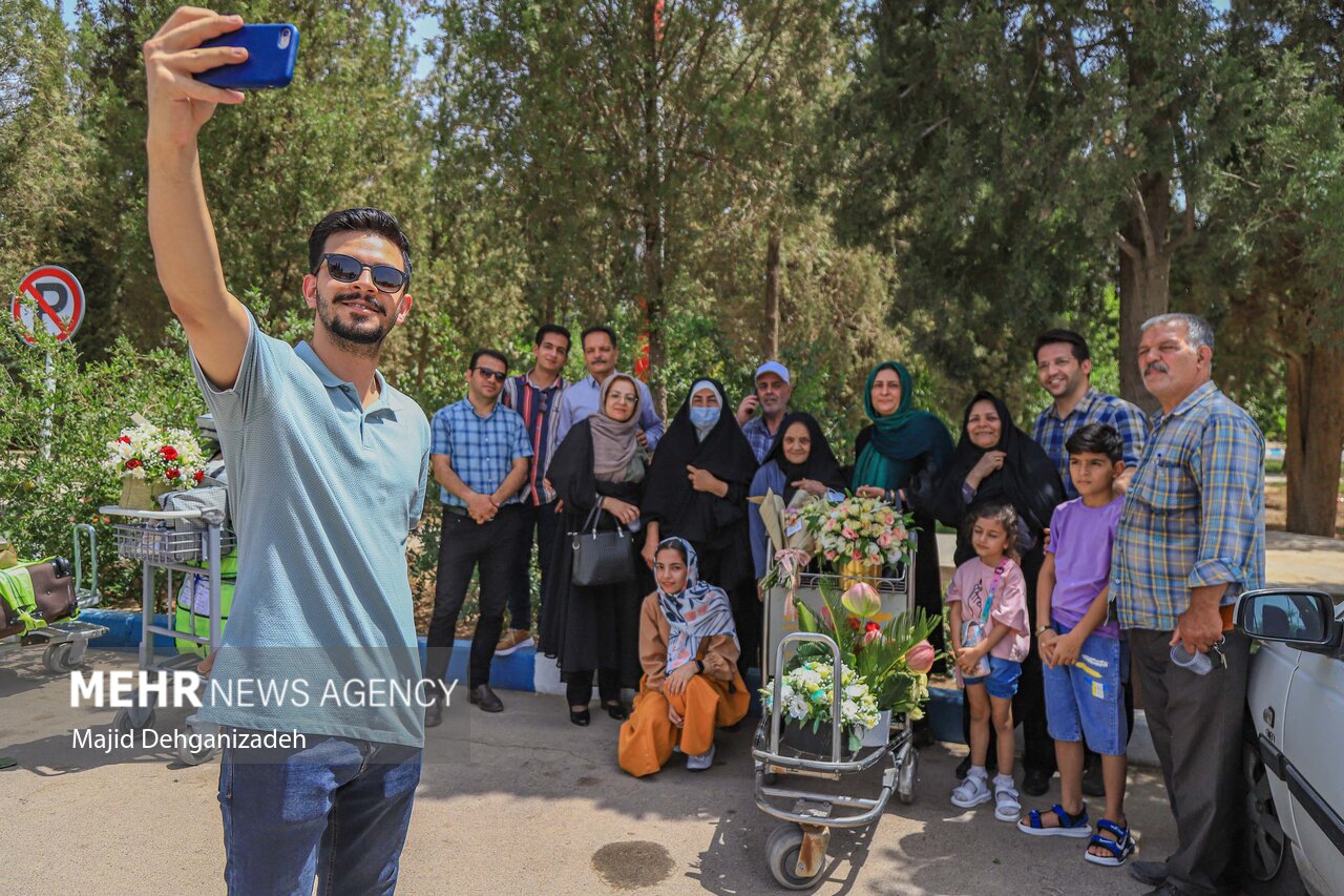 بازگشت اولین گروه حجاج در یزد