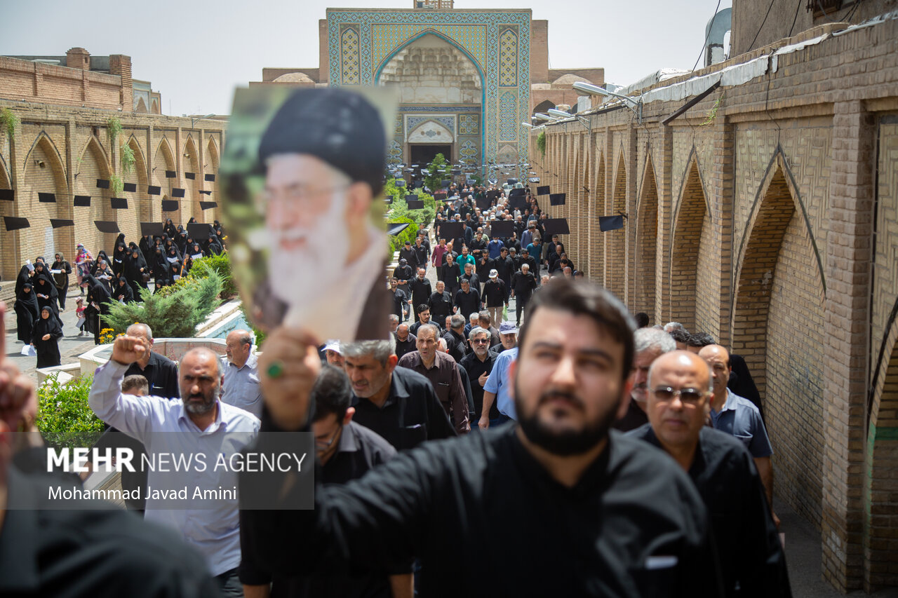 راهپیمایی مردم قزوین در محکومیت اهانت به قرآن کریم
