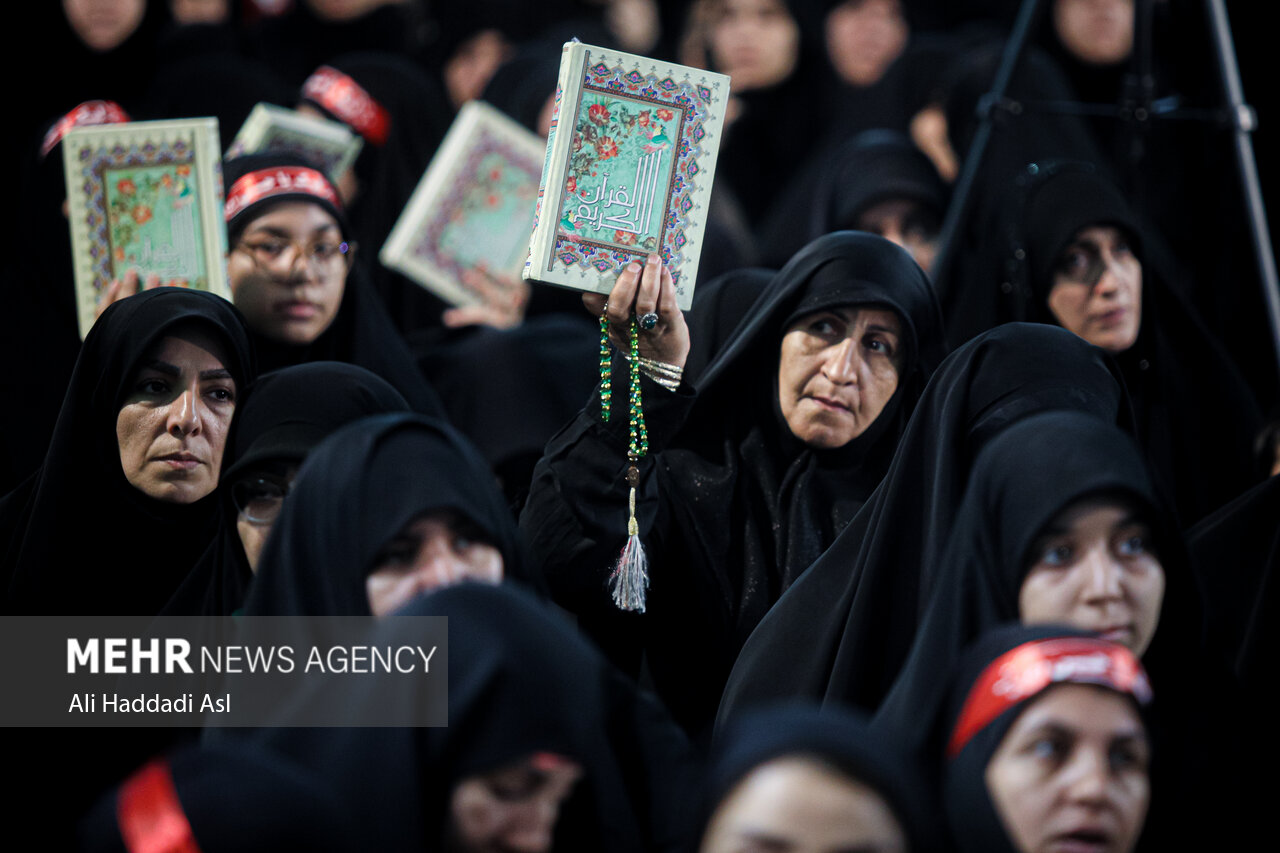 اجتماع بزرگ زنان عاشورایی صبح روز یکشنبه ۸ مرداد ماه ۱۴۰۲ در حرم عبدالعظیم الحسنی (ع) برگزار شد