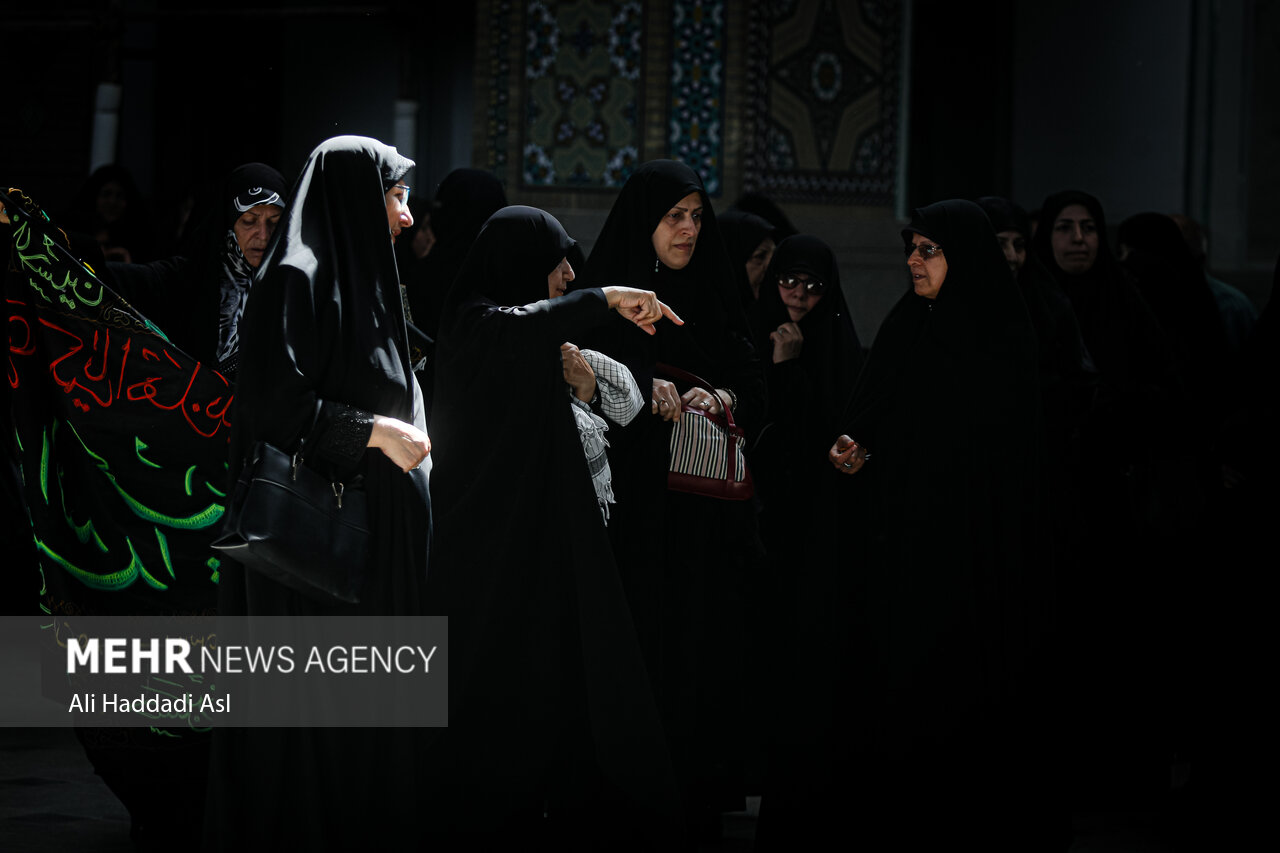 اجتماع بزرگ زنان عاشورایی صبح روز یکشنبه ۸ مرداد ماه ۱۴۰۲ در حرم عبدالعظیم الحسنی (ع) برگزار شد
