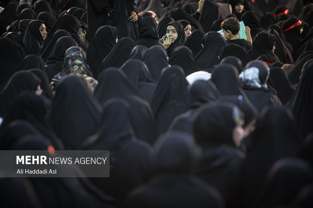 اجتماع بزرگ زنان عاشورایی صبح روز یکشنبه ۸ مرداد ماه ۱۴۰۲ در حرم عبدالعظیم الحسنی (ع) برگزار شد