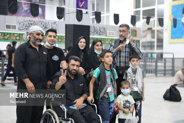 تردد زوار اربعین حسینی از مرز مهران