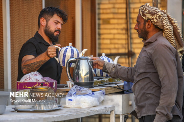 مرز چذابه در آستانه اربعین حسینی