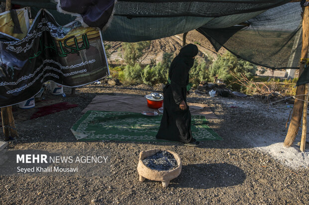 موکب به سادگی زندگی روستایی