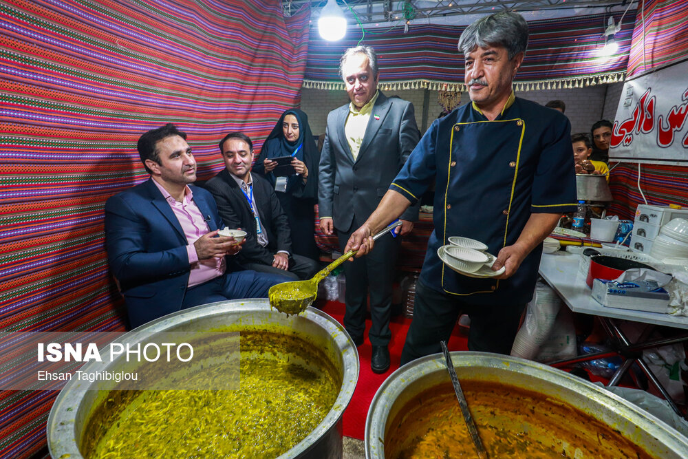 افتتاح شانزدهمین جشنواره آش ایرانی