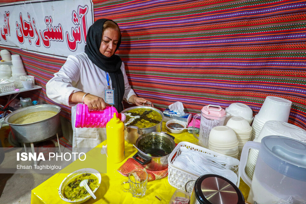 افتتاح شانزدهمین جشنواره آش ایرانی