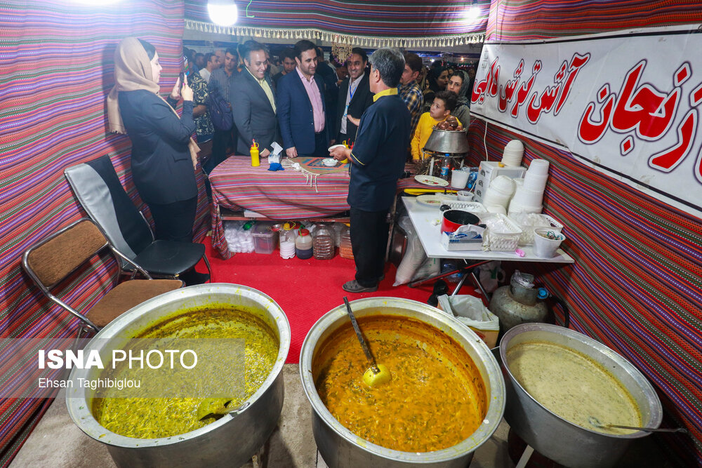 افتتاح شانزدهمین جشنواره آش ایرانی