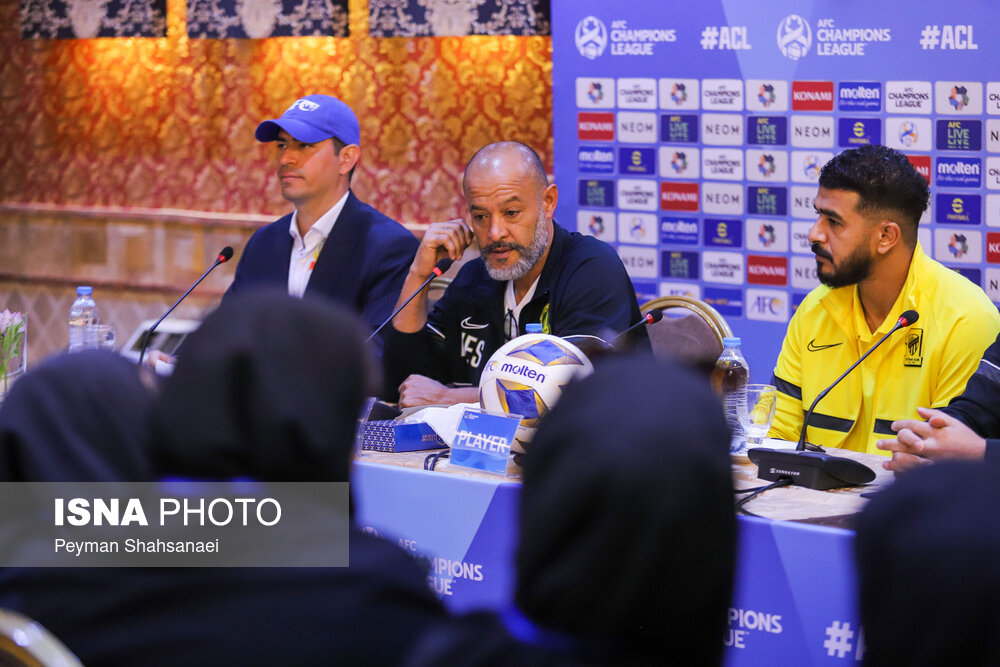 نشست خبری سپاهان پیش از دیدار با الاتحاد عربستان