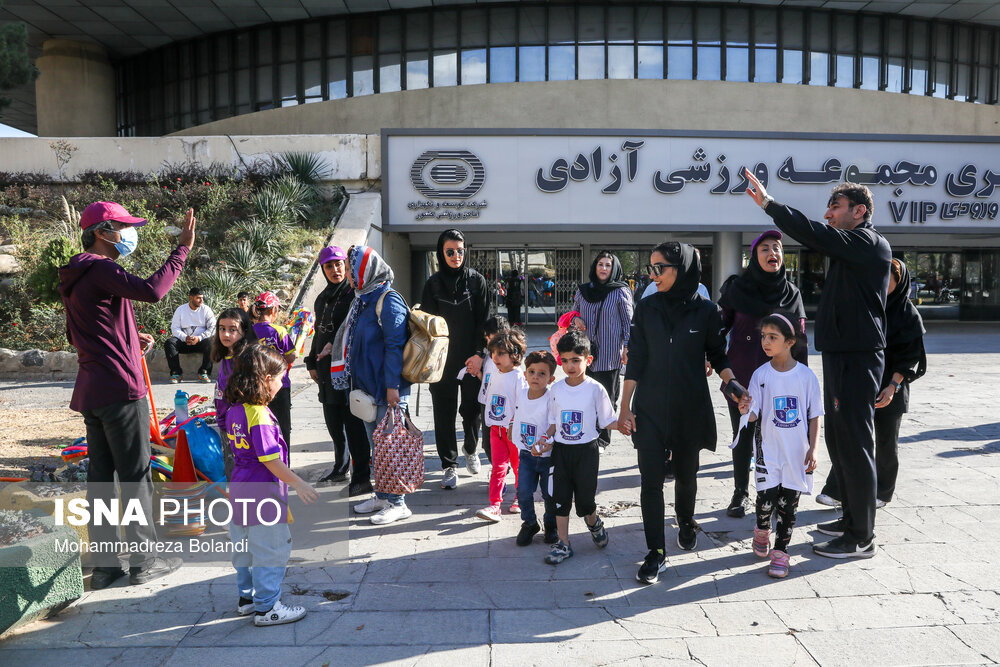 جشنواره ورزش‌های همگانی در ورزشگاه آزادی