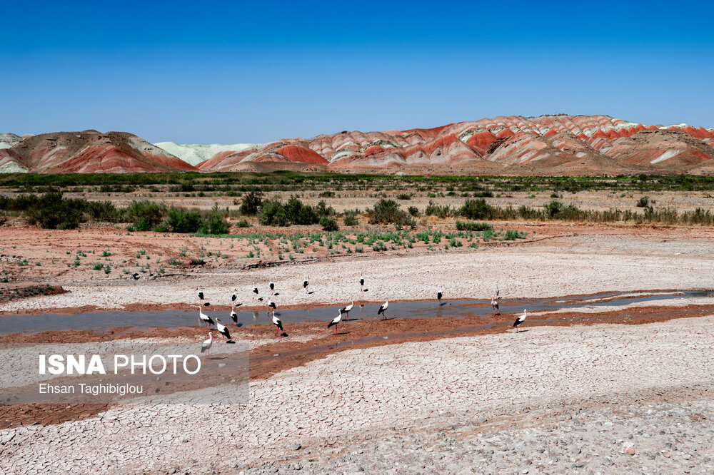 کوه‌های رنگین کمانی زنجان