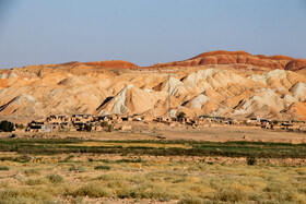 کوه‌های رنگین کمانی زنجان