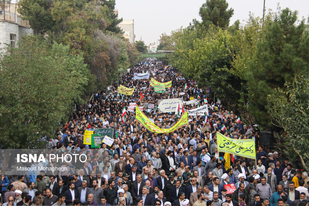 راهپیمایی 13 آبان - سمنان