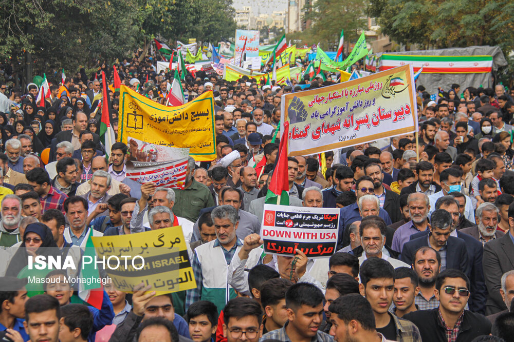 راهپیمایی 13 آبان - سمنان