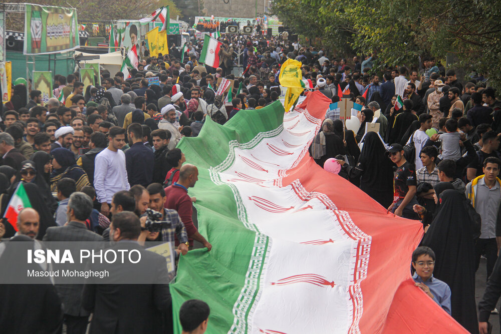 راهپیمایی 13 آبان - سمنان