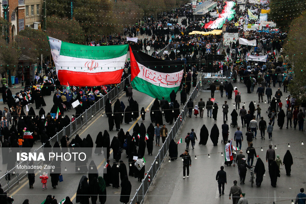 راهپیمایی ۱۳ آبان در مشهد