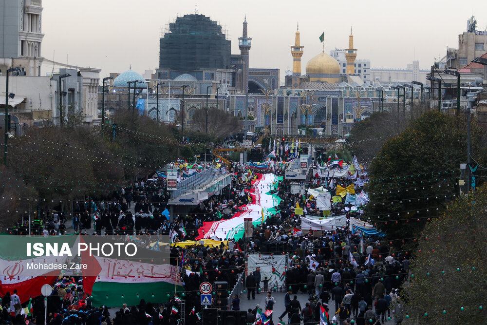 راهپیمایی ۱۳ آبان در مشهد