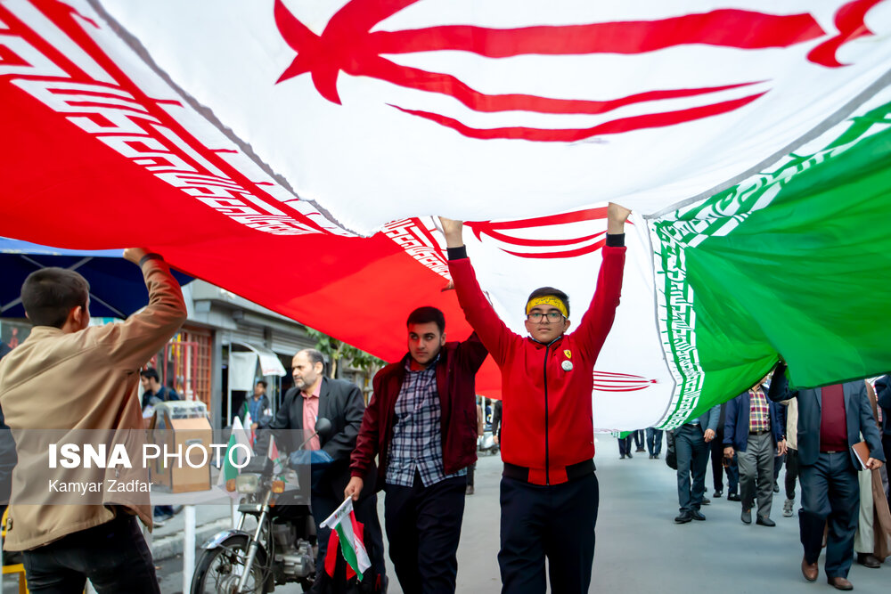 راهپیمایی ۱۳ آبان در اراک