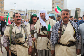 راهپیمایی ۱۳ آبان در ایلام