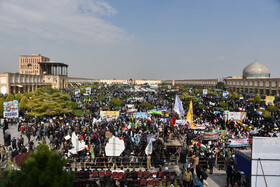 راهپیمایی ۱۳ آبان در اصفهان