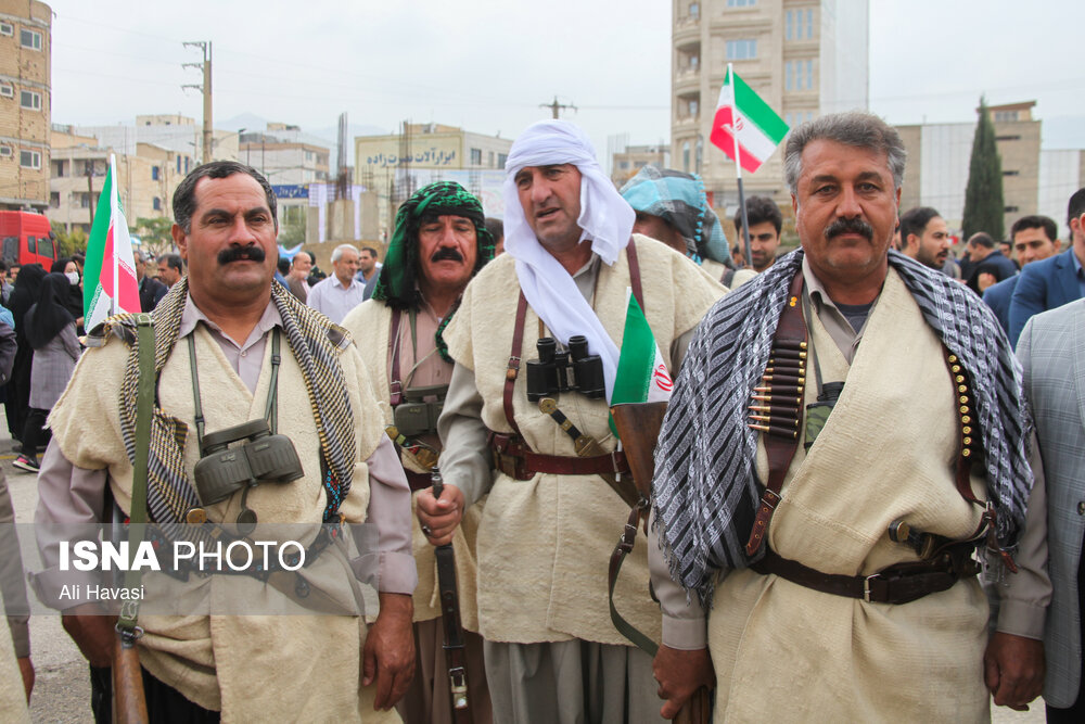 راهپیمایی ۱۳ آبان در ایلام