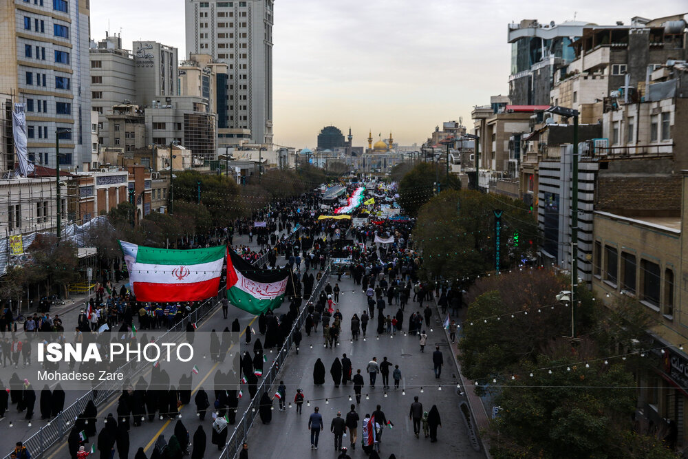 راهپیمایی ۱۳ آبان در مشهد