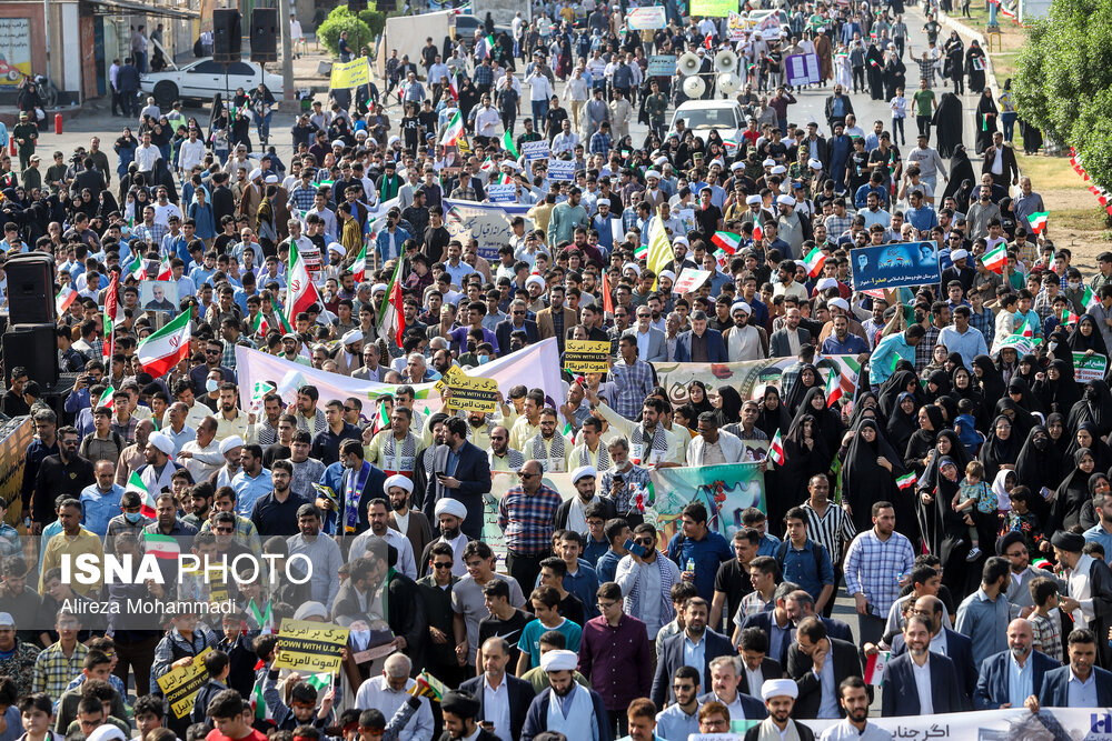 راهپیمایی ۱۳ آبان در اهواز