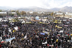 راهپیمایی 13 آبان در همدان