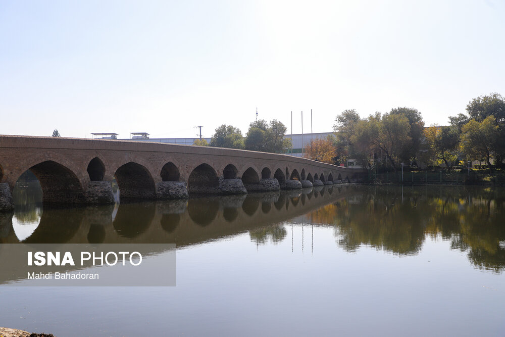 عایق‌بندی عرشه پل تاریخی شهرستان اصفهان با قیروگونی