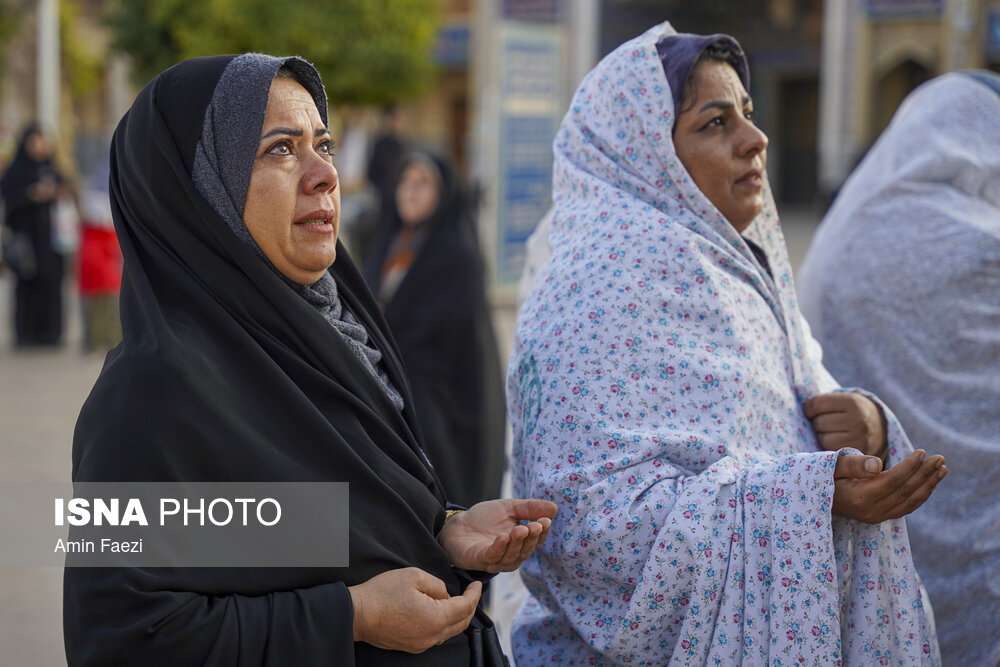 مراسم عزاداری ایّام فاطمیه و بزرگداشت حضرات آیات حائری شیرازی