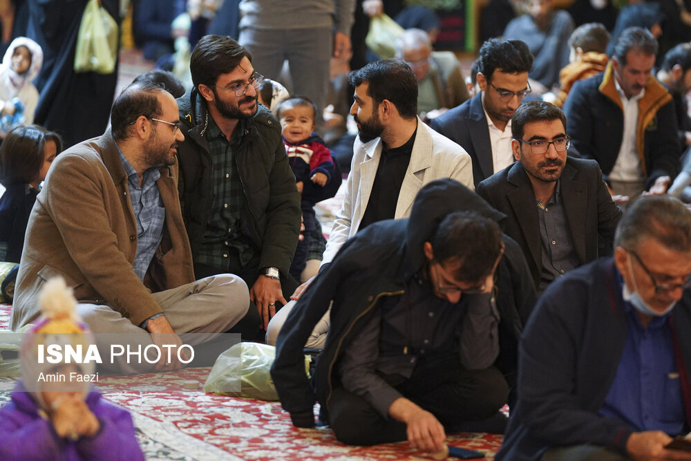 مراسم عزاداری ایّام فاطمیه و بزرگداشت حضرات آیات حائری شیرازی