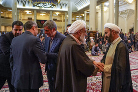 مراسم عزاداری ایّام فاطمیه و بزرگداشت حضرات آیات حائری شیرازی