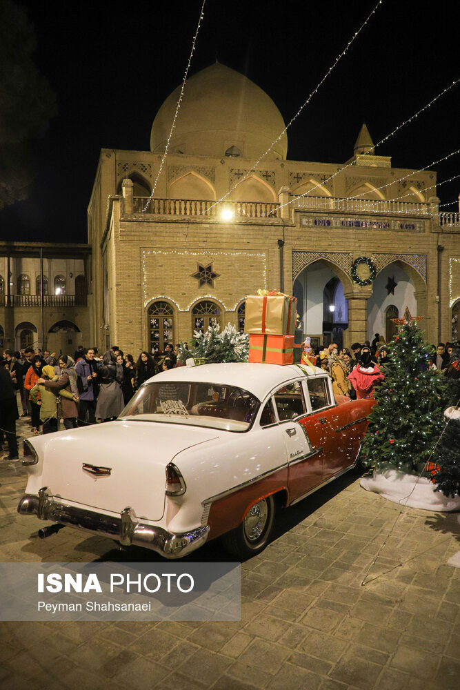 اصفهان در آستانه سال نو میلادی