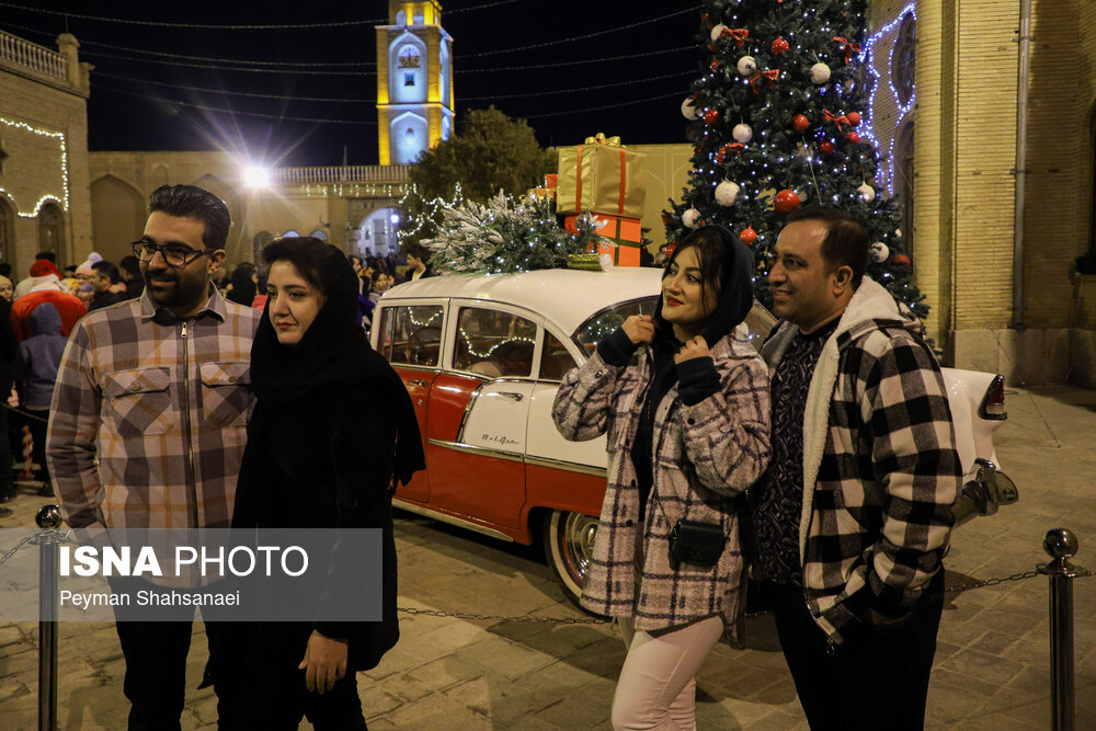 اصفهان در آستانه سال نو میلادی