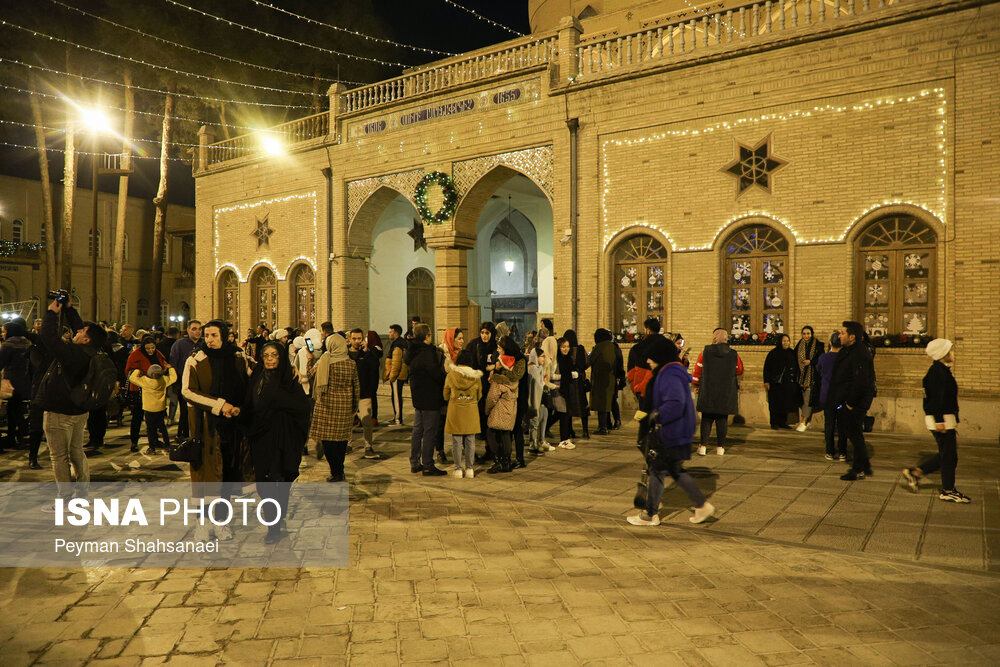 اصفهان در آستانه سال نو میلادی