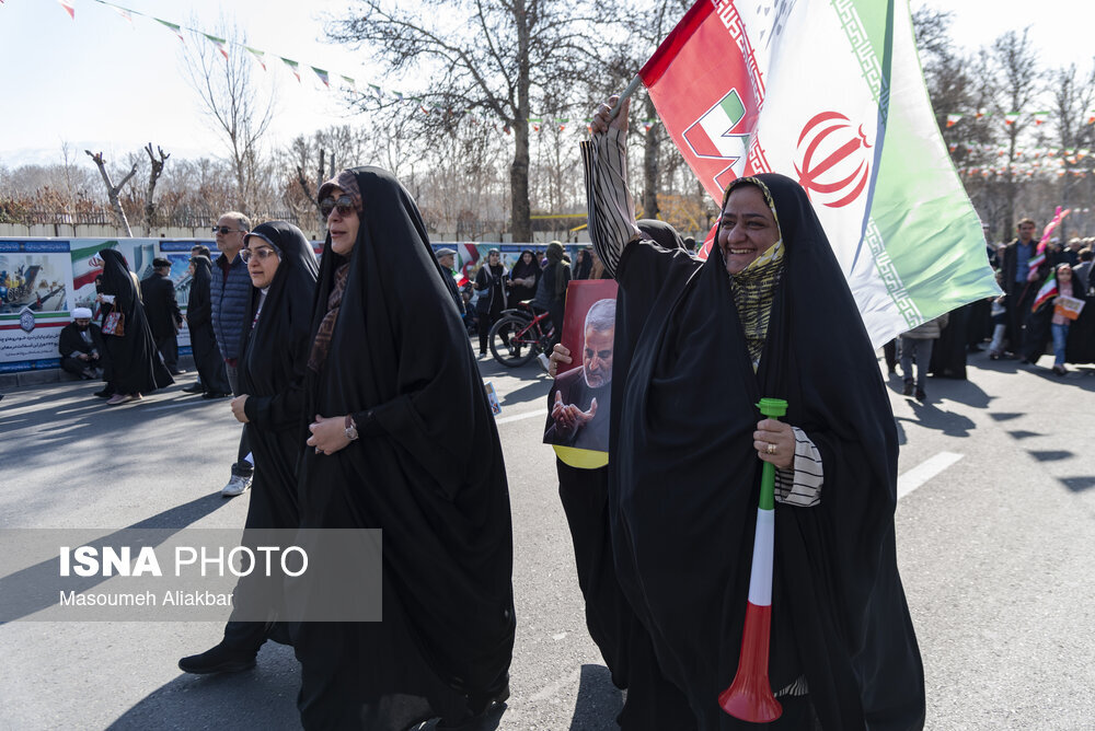 راهپیمایی ۲۲ بهمن ۱۴۰۲ در سراسر کشور - کرج