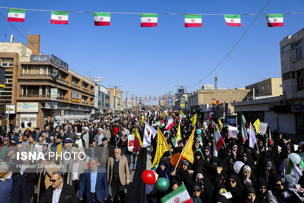 راهپیمایی ۲۲ بهمن ۱۴۰۲ در سراسر کشور - قزوین